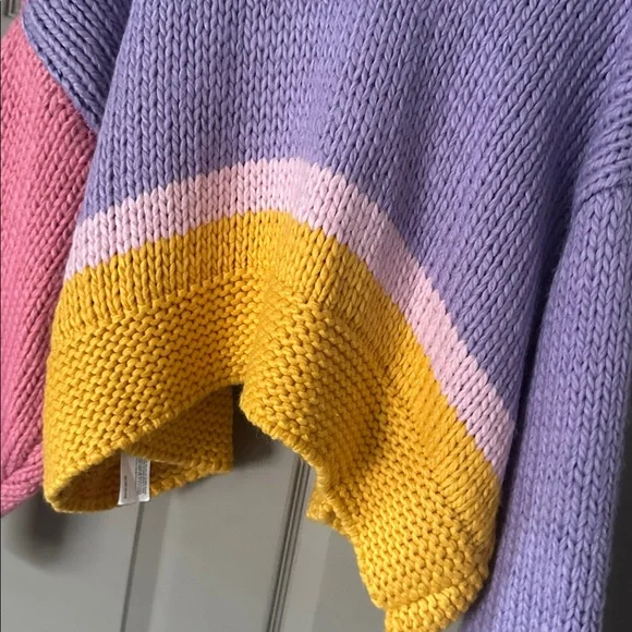 Forever 21 | Colorblock Open-Front Cardigan - Picture 6 of 6